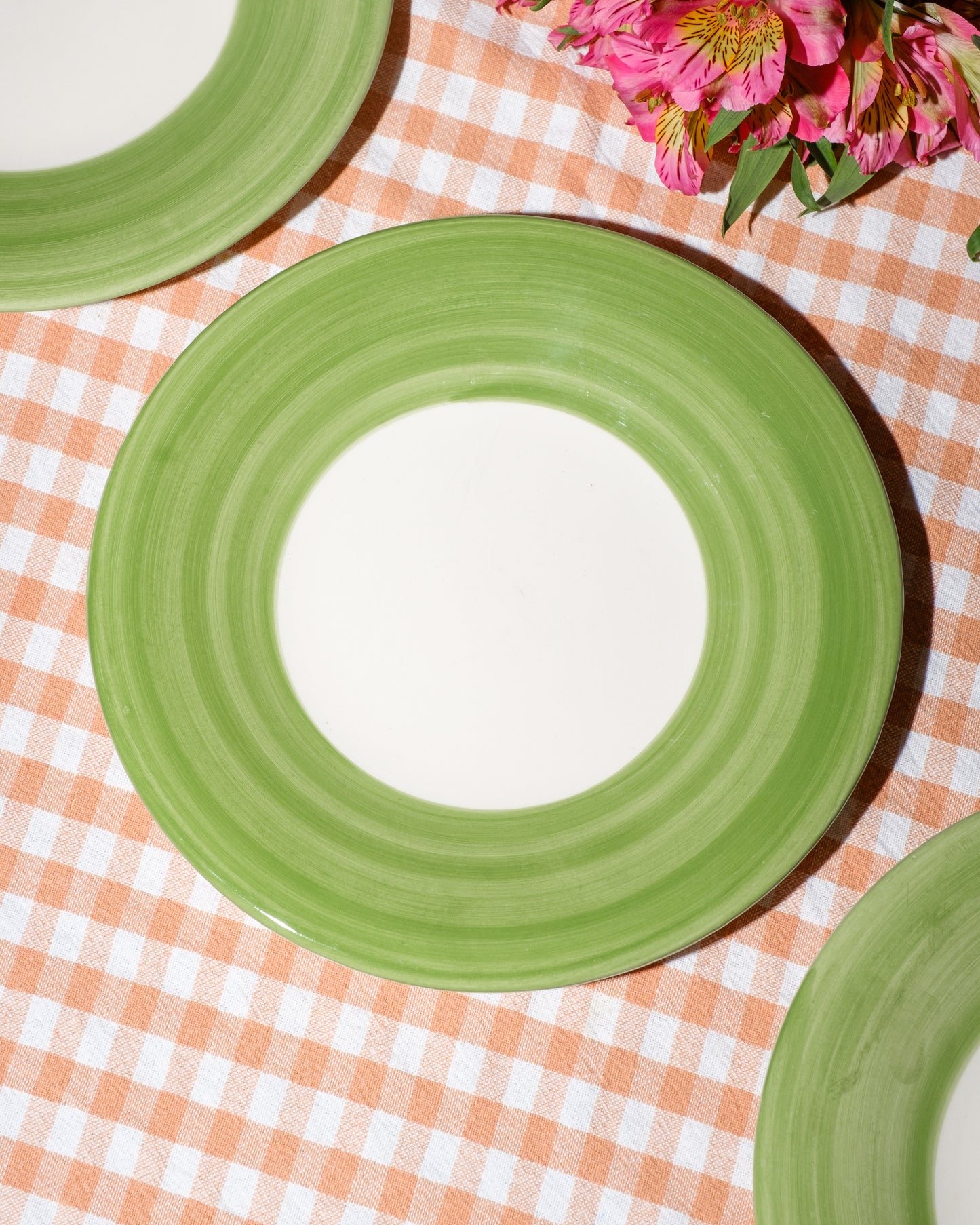 Les assiettes vertes